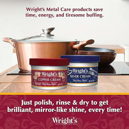 Wright's Copper Cream Cleaner and Polish 8 fl oz - view 6