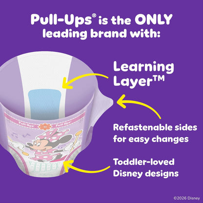 Pull-Ups Girls' Potty Training Pants, Size 3T-4T, 112 Count - view 5