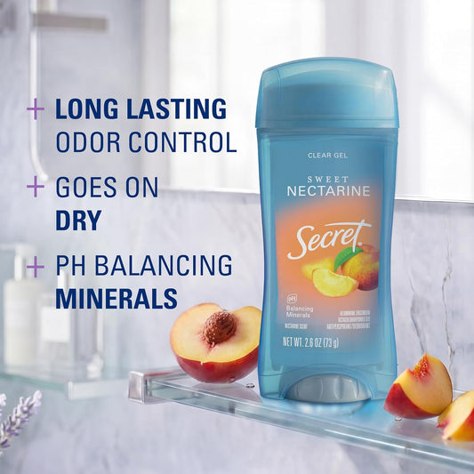 Secret Scent Expressions Women's Clear Gel Antiperspirant Nectarine 2.6 oz - view 2