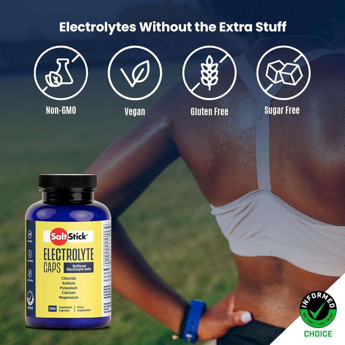 SaltStick Electrolyte Capsules 100 Count - view 5