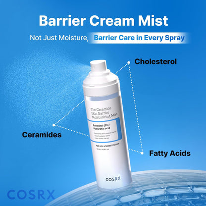 COSRX Barrier Cream Face Mist, Ceramide and Hyaluronic Acid, 4.06 fl oz (120ml) - view 3
