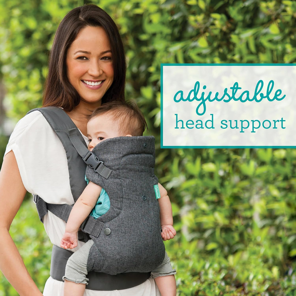 Infantino Flip Advanced 4-in-1 Baby Carrier, Grey, 3.6-14.5 kg - view 4
