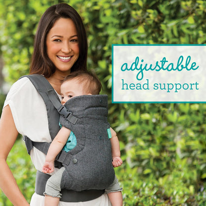 Infantino Flip Advanced 4-in-1 Baby Carrier, Grey, 3.6-14.5 kg - view 4
