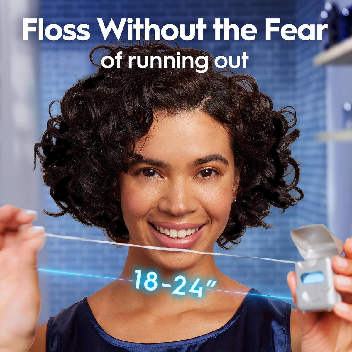 Oral-B Glide Pro-Health Comfort Plus Mint Floss, 40 m, 2 Count - view 5