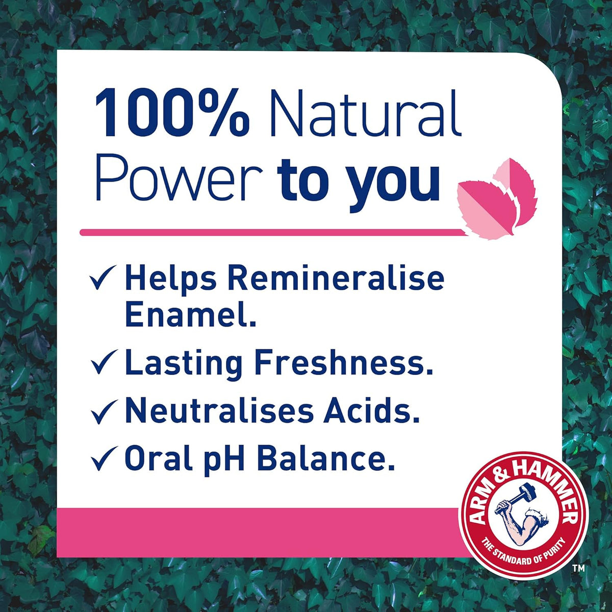 Arm & Hammer 100% Natural Baking Soda Gum Protection Toothpaste, 2 x 75 ml - view 2