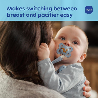 MAM Original Dummies 0-6 Months, Skin Soft Silicone, 4 Pack - view 4