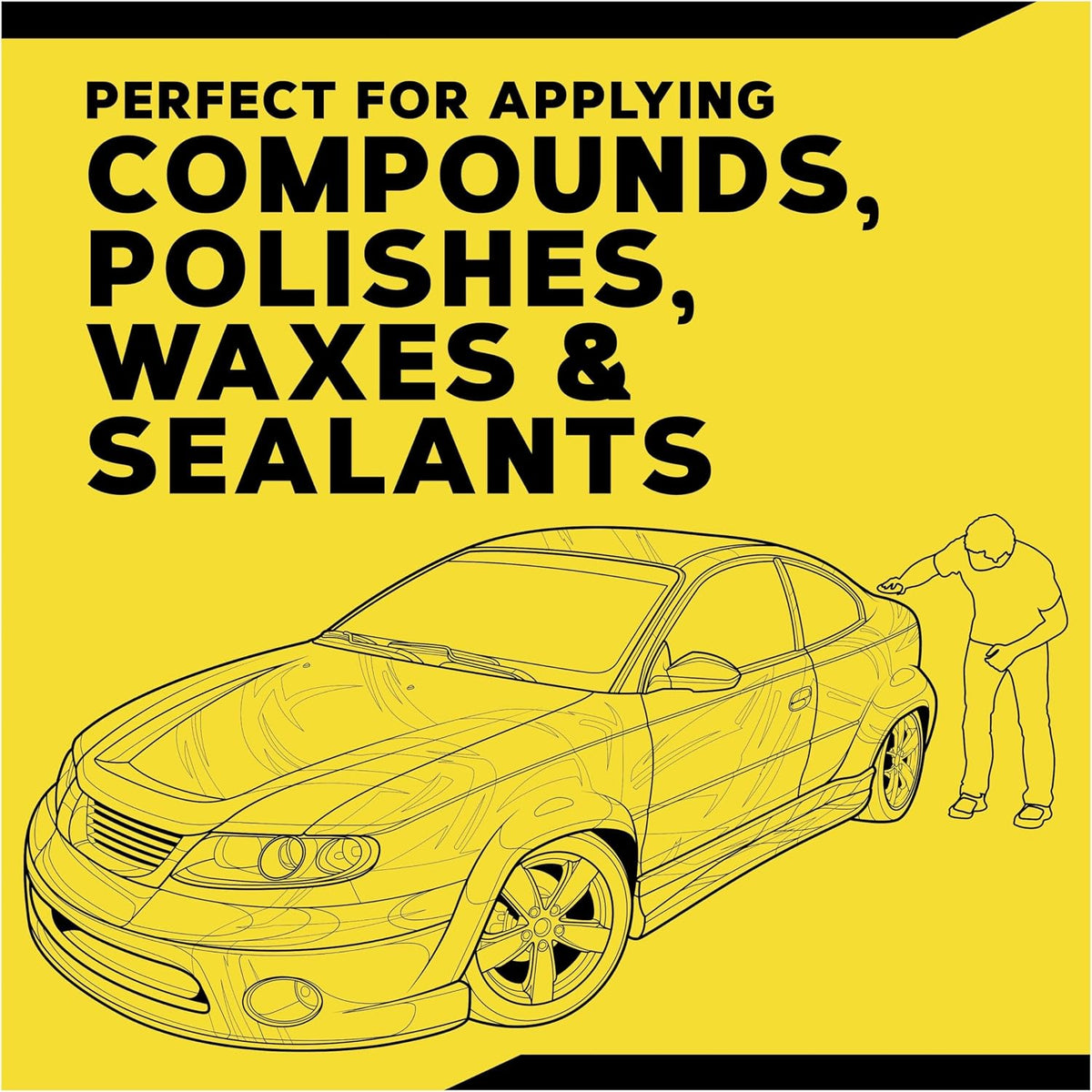 Meguiar's 4 Inch Foam Applicator Pads, Pack of 4 - view 4