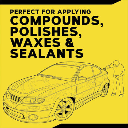 Meguiar's 4 Inch Foam Applicator Pads, Pack of 4 - view 4