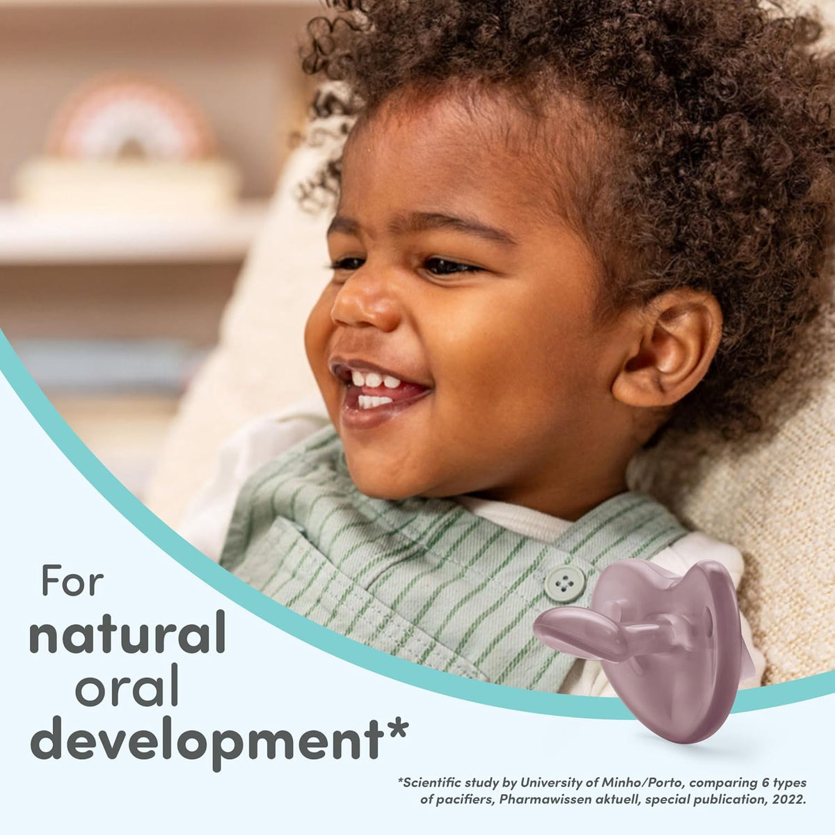 NUK Timeless Comfy Orthodontic Dummy, 6-18 Months, 5-Pack - view 3
