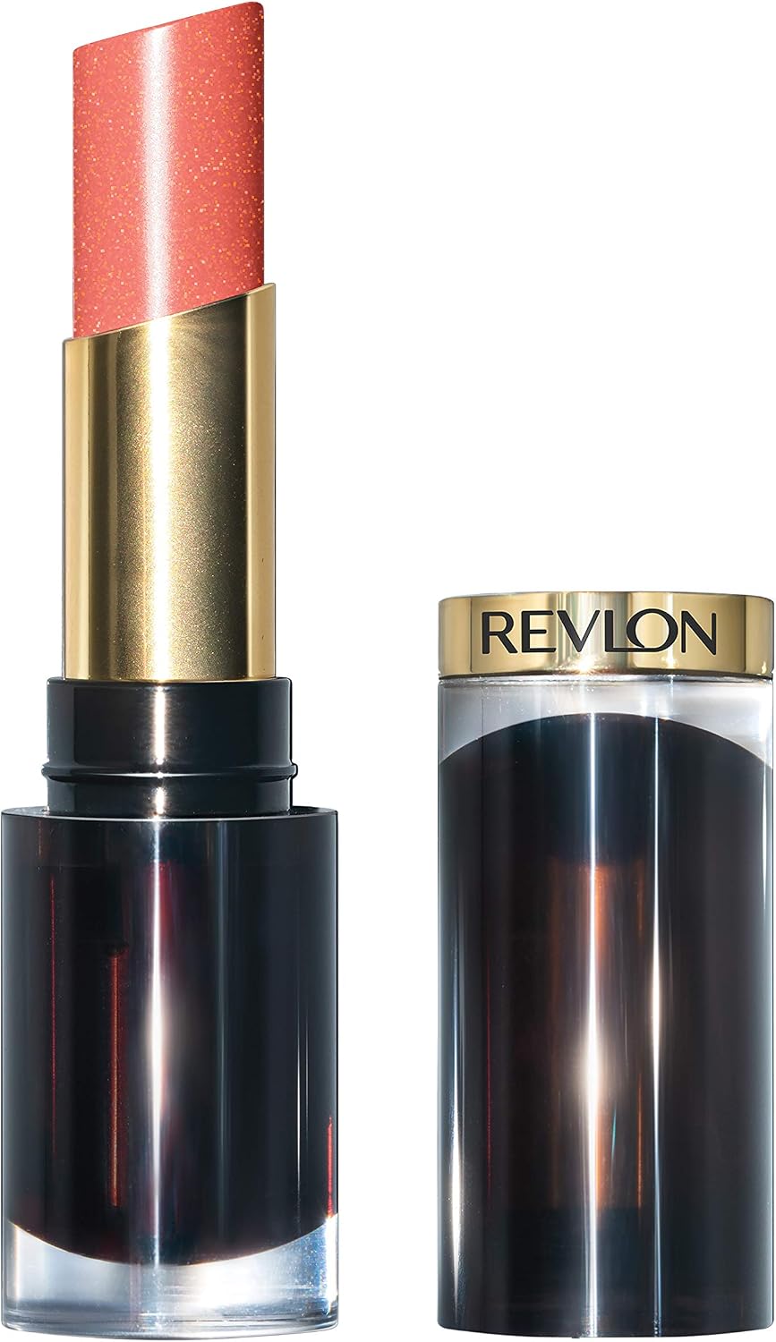 Revlon Super Lustrous Glass Shine Lipstick, 019 Dewy Peach