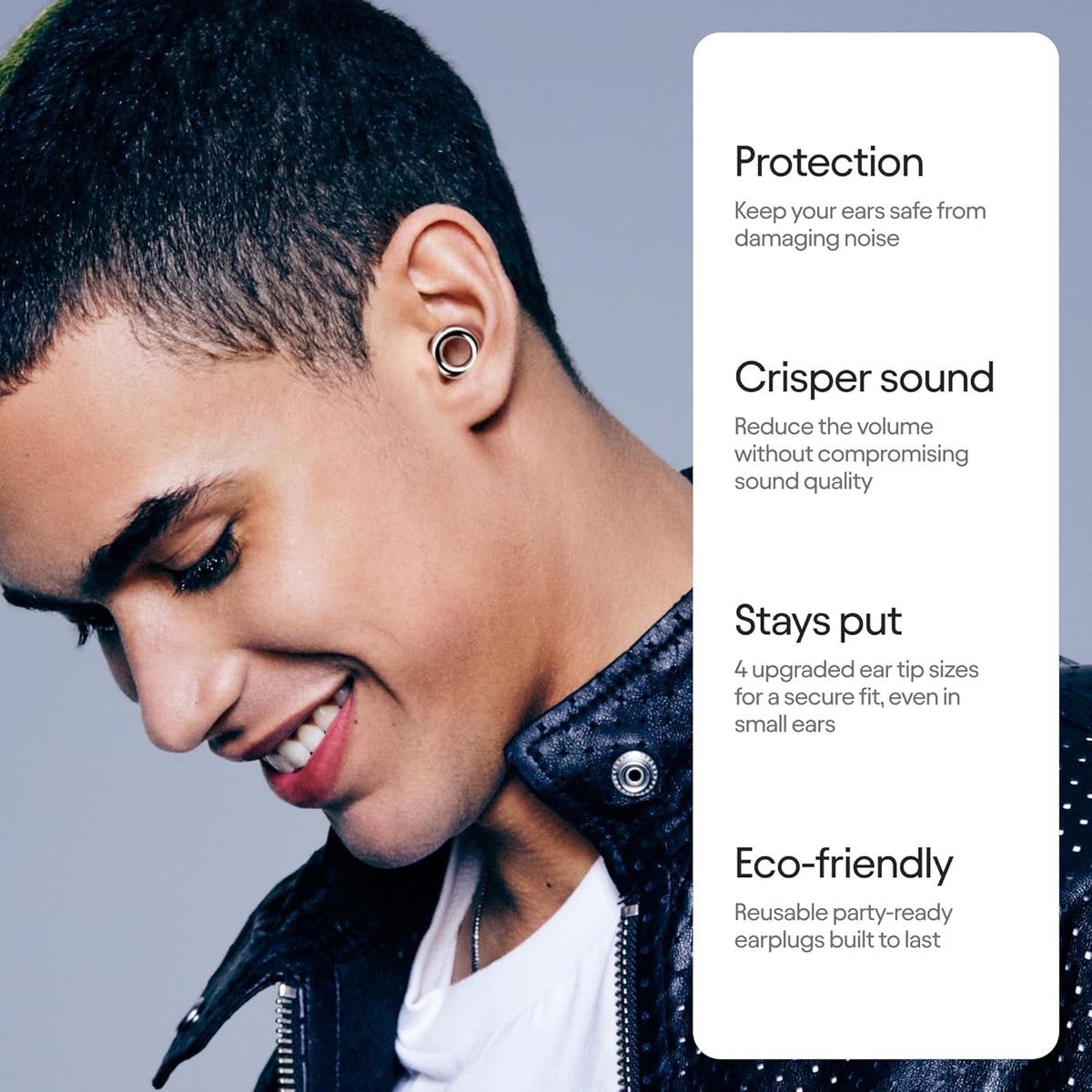 Loop Experience 2 Ear Plugs, Silver - view 2