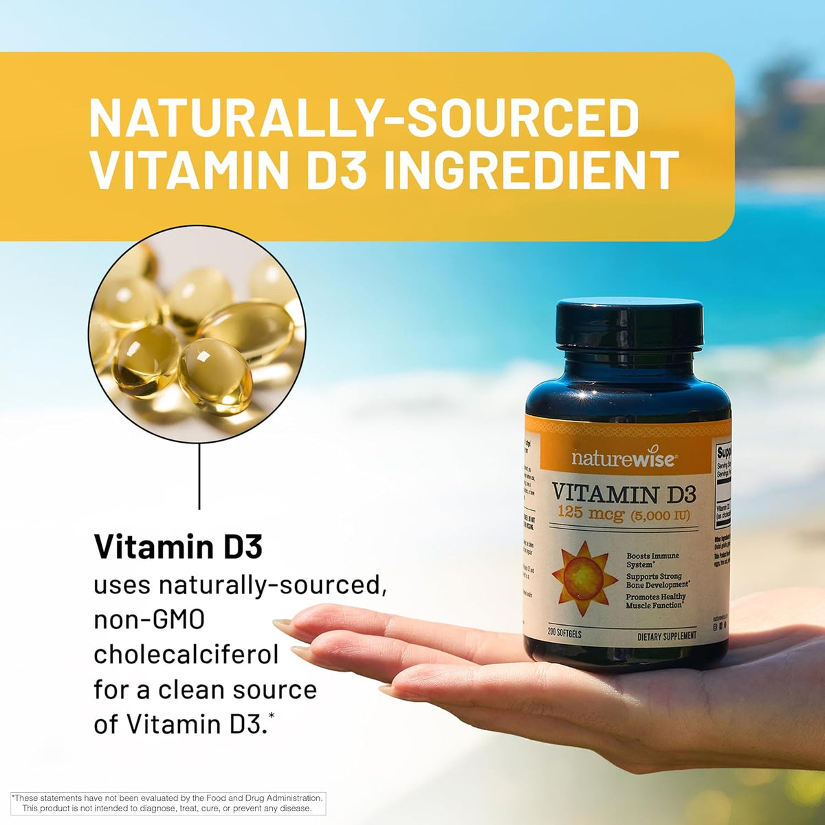 NatureWise Vitamin D3 5000 IU, 360 Mini Softgels - view 4