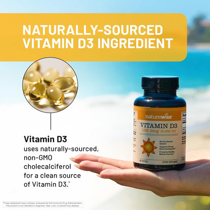 NatureWise Vitamin D3 5000 IU, 360 Mini Softgels - view 4