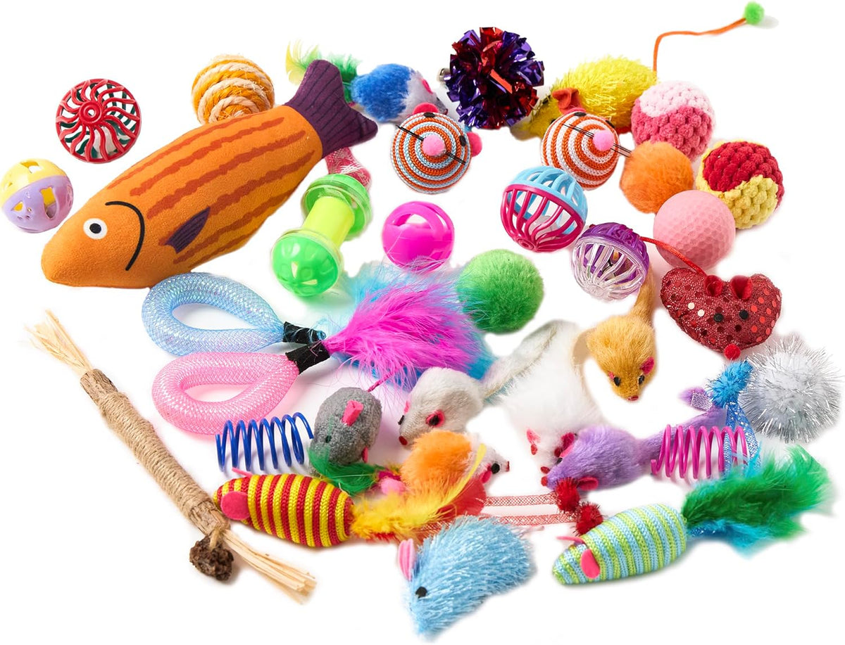 Fashion's Talk Cat Toys Variety Pack, 20 Pieces - view 2