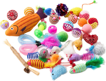 Fashion's Talk Cat Toys Variety Pack, 20 Pieces - view 2