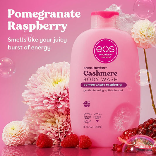 eos Cashmere Body Wash Pomegranate Raspberry 16 fl oz - view 2