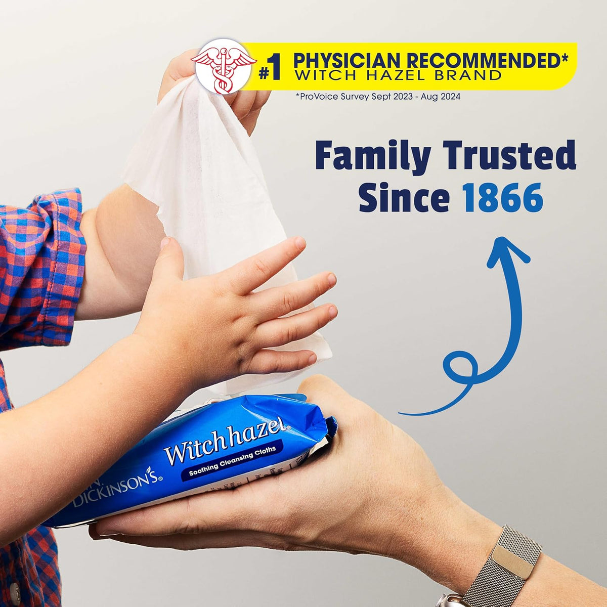 T.N. Dickinson's Witch Hazel Cleansing Cloths, 25 Wipes - view 5