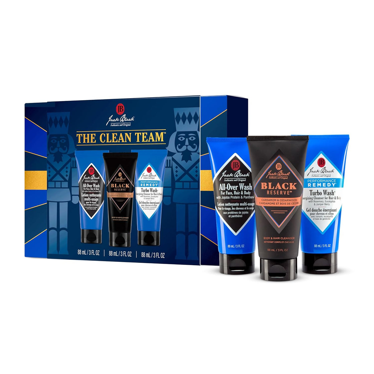 Jack Black Clean Team Men's Body Wash Variety Set — product view