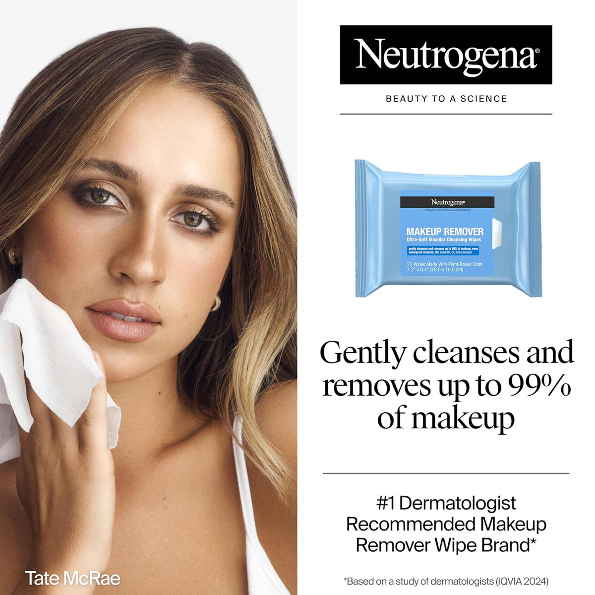 Neutrogena Makeup Remover Wipes, 7 Count Travel Pack — alternate product view