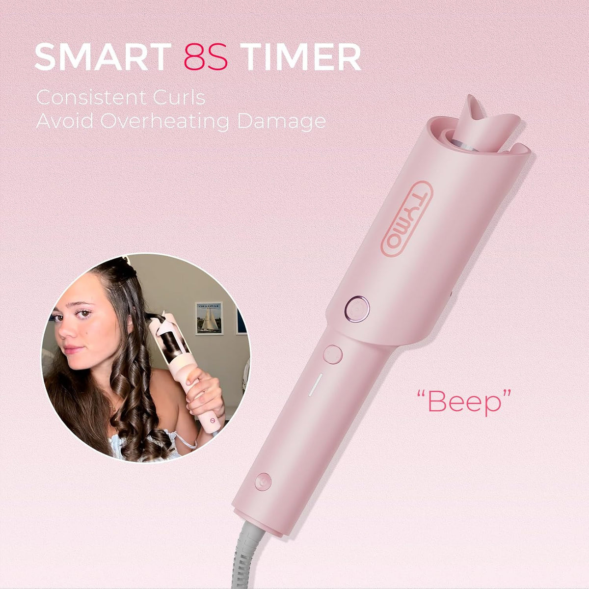 TYMO CURLPRO Automatic Rotating Curling Iron 1 Inch (HC503N) - view 6