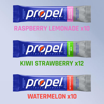 Propel Electrolyte Powder Drink Mix, 3 Flavour Variety Pack, 32 Servings - view 3