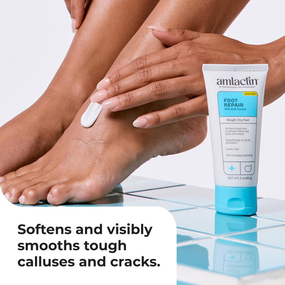 AmLactin Foot Repair Foot Cream with 15% Lactic Acid, 3 oz (85 g) Tube - view 2