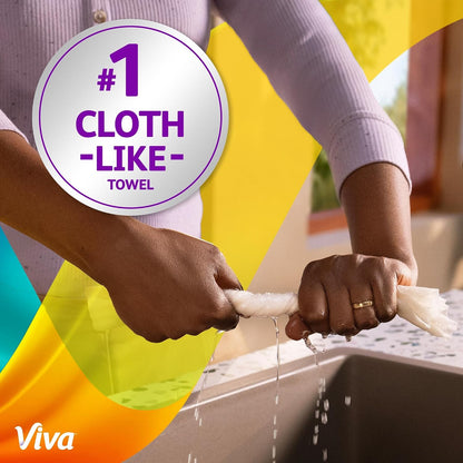 Viva Signature Cloth Paper Towels, 3 Double Rolls, 86 Sheets Each - view 6