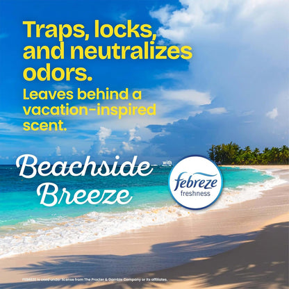 Glad 4 Gallon Small Trash Bags, Beachside Breeze, 80 Count - view 3