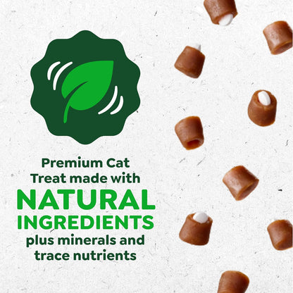Feline Greenies Pill Pockets Cat Treats, Salmon, 1.6oz (45 Treats) - view 4