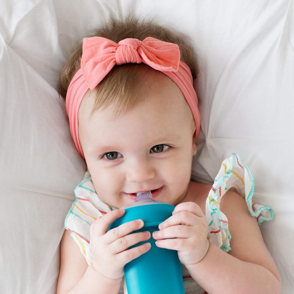Boon Nursh Silicone Sippy Cup Lids, 3 Count, 6 Months+ - view 5