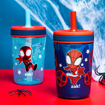 Zak Designs Marvel Spider-Man Kelso Toddler Cups, 15 oz, 2-Pack - view 2