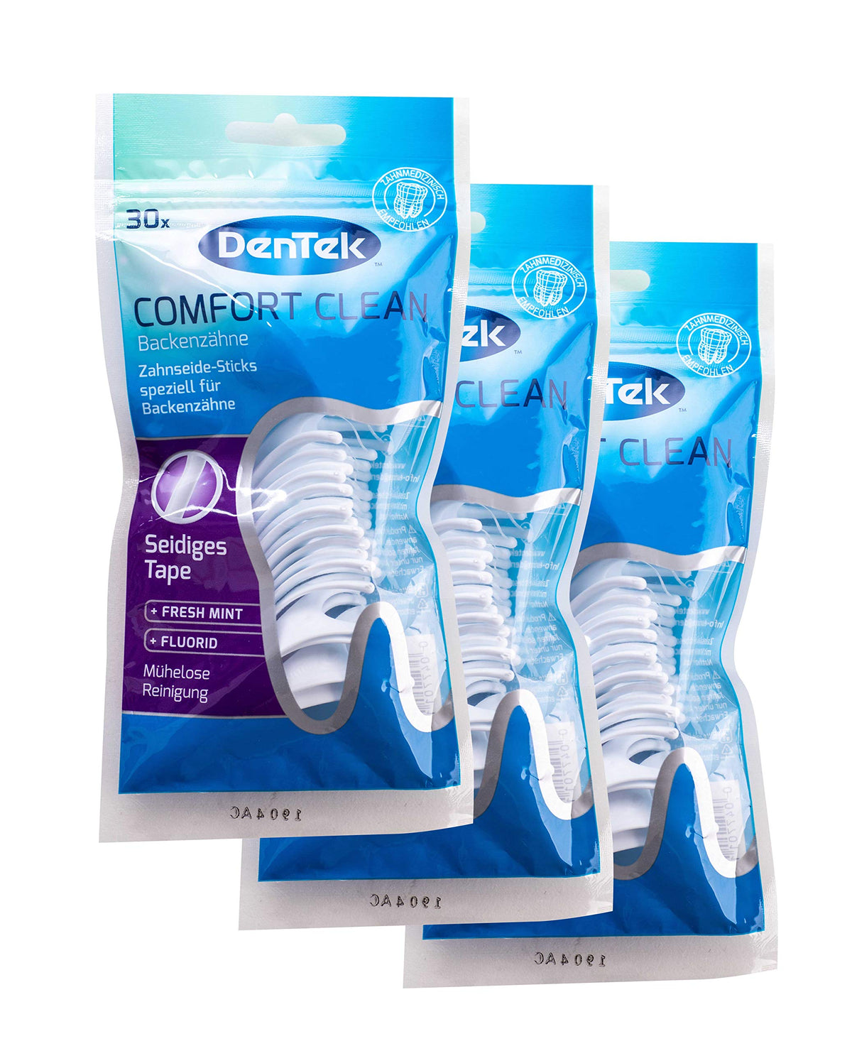 DenTek Comfort Clean Floss Sticks for Back Teeth, Mint