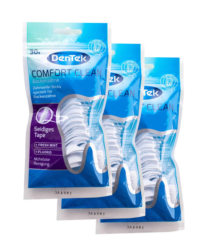 DenTek Comfort Clean Floss Sticks for Back Teeth, Mint