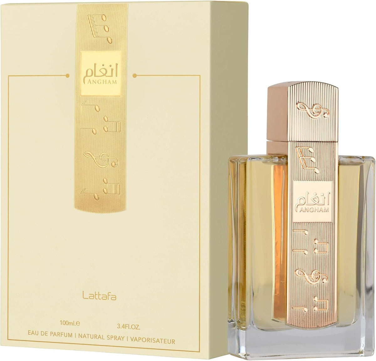 Lattafa Angham Eau de Parfum Spray Unisex 3.4 oz - view 2