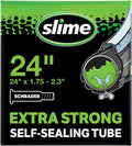 Slime Extra Strong Self-Sealing Bike Inner Tube, 24 x 1.75-2.3 in, Schrader