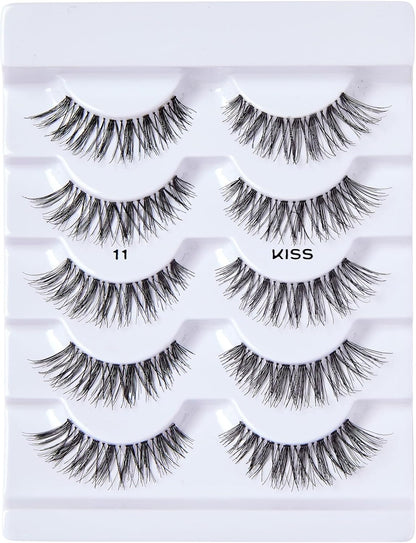 KISS Ever EZ Lashes No. 05 False Eyelashes, 5 Pairs - view 4