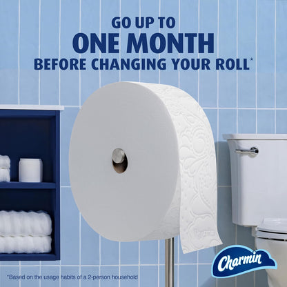 Charmin Ultra Soft Forever Roll Toilet Paper Refill, 3 Rolls, 2-Ply - view 2