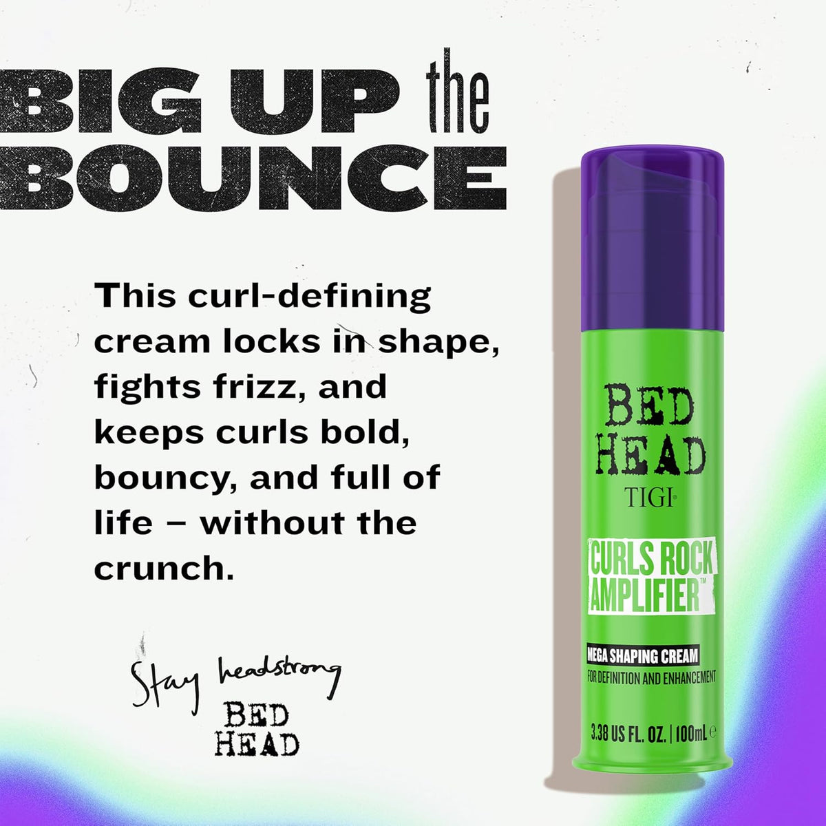 TIGI Bed Head Curls Rock Amplifier Mega Shaping Cream 3.8 oz - view 3