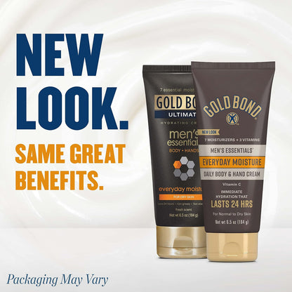 Gold Bond Men's Essentials Everyday Moisture Body & Hand Cream, 6.5 oz - view 2