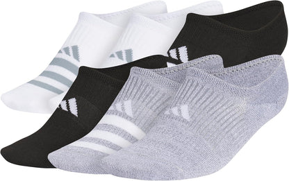 adidas Women's Superlite Super No Show Socks, 6 Pairs