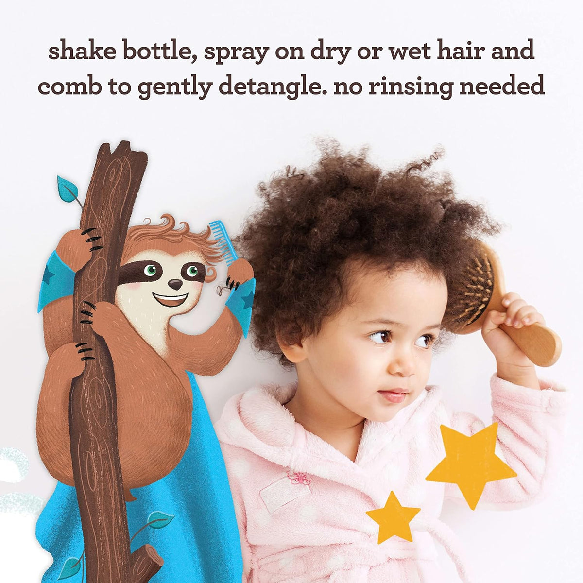 Aveeno Kids Hydrating Detangling Spray with Oat Extract 10 fl oz - view 3