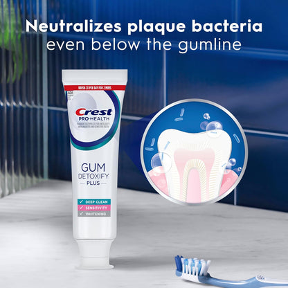 Crest Pro-Health Gum Detoxify Plus Toothpaste, 4.5 oz, Pack of 3 - view 6