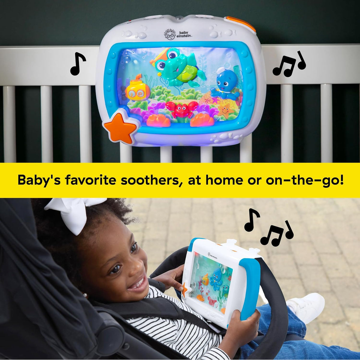 Baby Einstein Sea Dreams Soother Set, Crib and Handheld Sound Machines - view 3