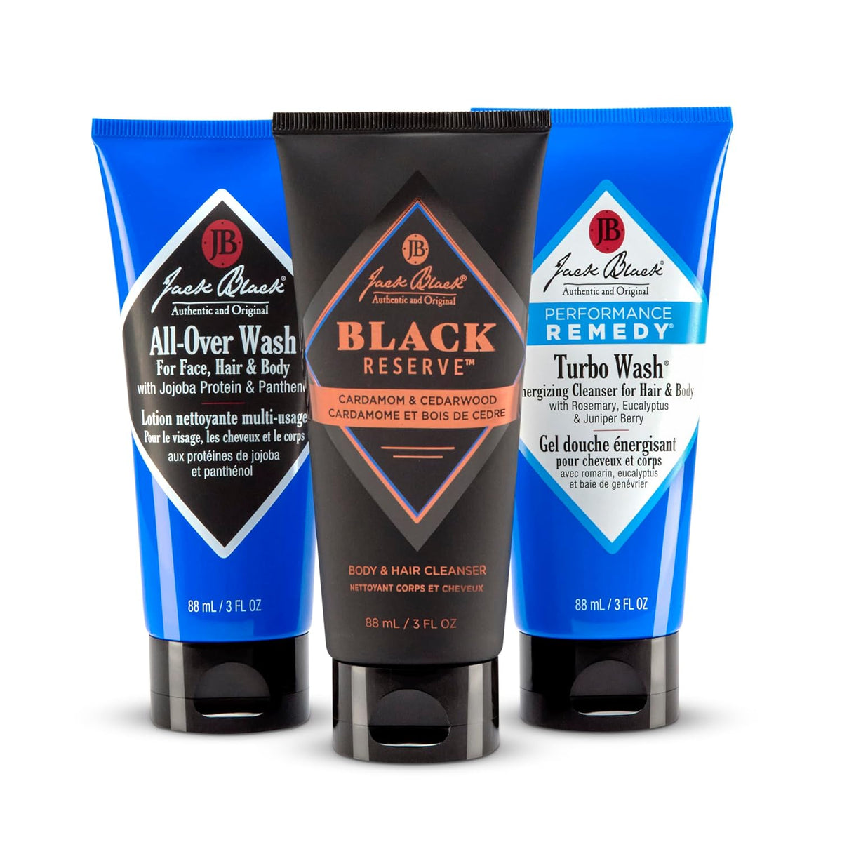 Jack Black Clean Team Men's Body Wash Variety Set - view 3