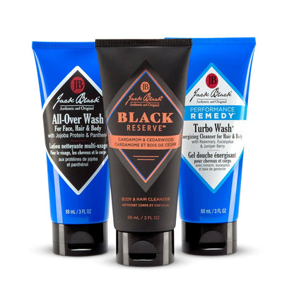 Jack Black Clean Team Men's Body Wash Variety Set - view 3