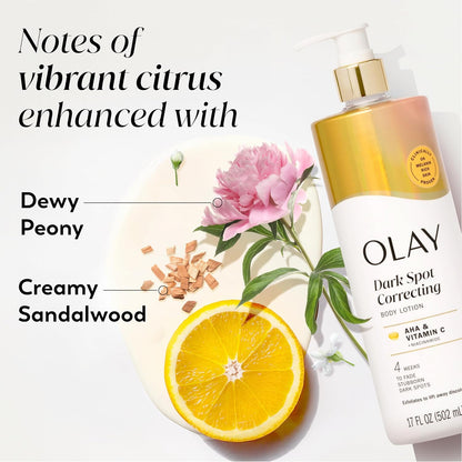 Olay Tone Enhancing Body Lotion with AHA Serum, 17 fl oz - view 5