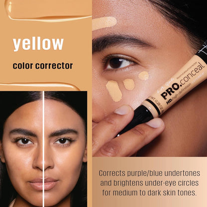 L.A. Girl Pro Conceal HD Concealer 991 Yellow Corrector, 0.28 oz - view 3