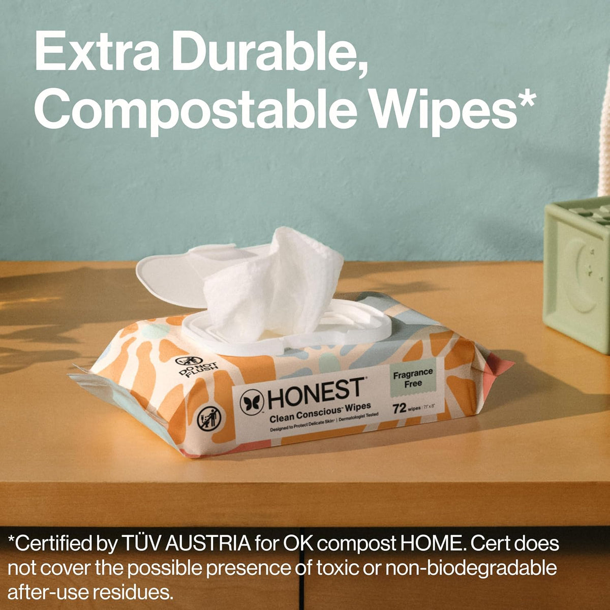 The Honest Company Multi-Use Baby Wipes, Sunburst, 864 Count - view 4
