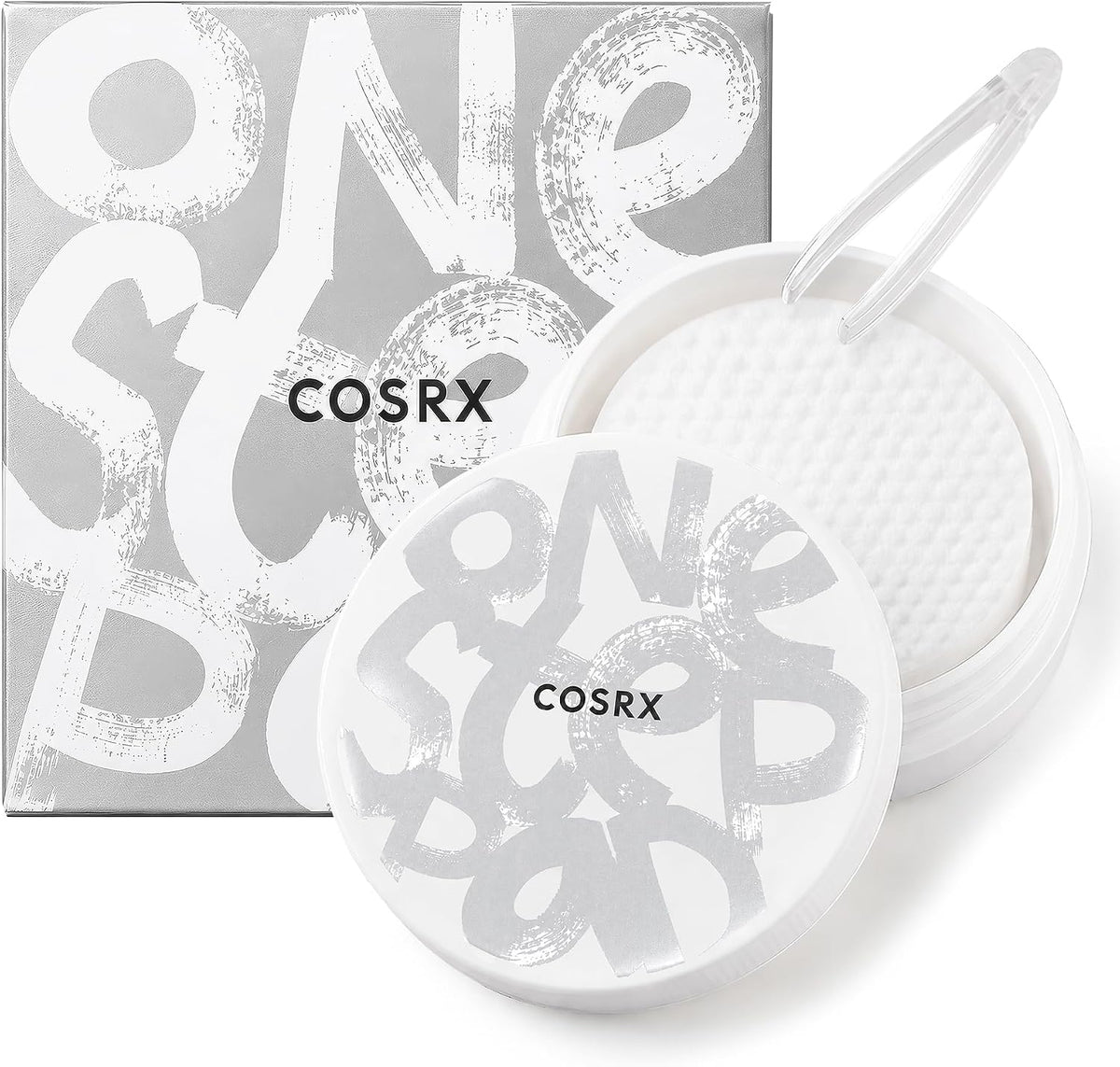 COSRX One Step Toner Pads Case with Tweezers