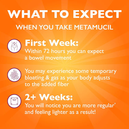 Metamucil Psyllium Husk Fibre Capsules, 300 Capsules - view 6